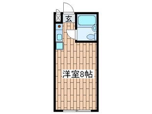 オ－バン・パレの物件間取画像